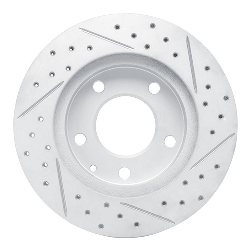 Ford Probe Brake Rotor (1) - Front Left - DFC - Geoperformance Rotor - Drilled and Slotted - `93-`03