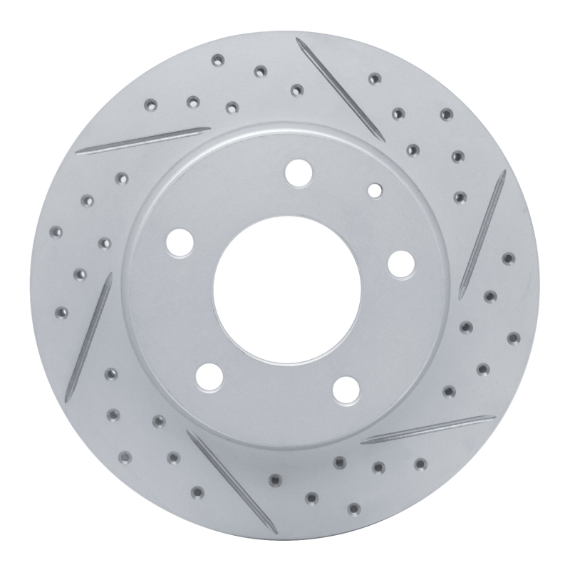 Ford Probe Brake Rotor (1) - Front Right - DFC - Geoperformance Drilled & Slotted - `93-`03