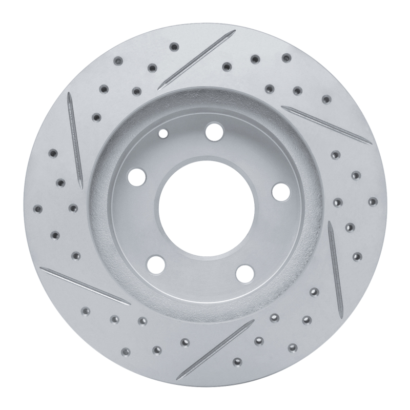 Ford Probe Brake Rotor (1) - Front Right - DFC - Geoperformance Drilled & Slotted - `93-`03