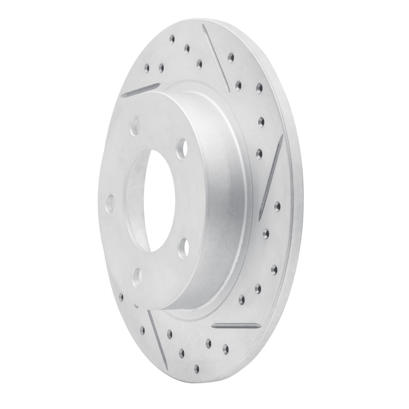 Ford Probe Brake Rotor (1) - Rear Right - DFC - Drilled & Slotted Geoperformance - `93-`03