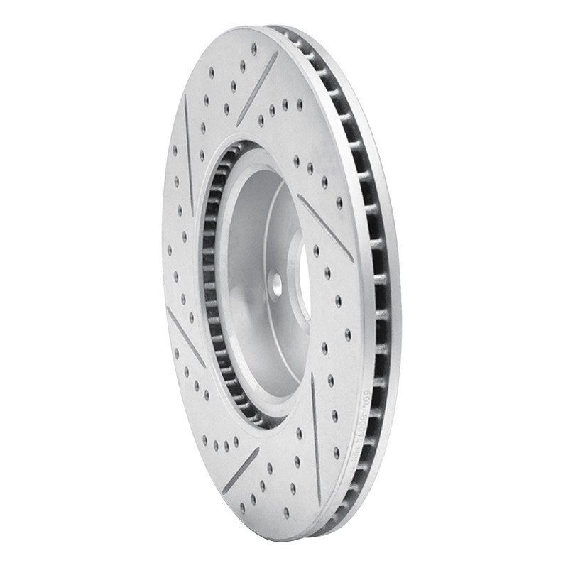 Mazda MX-5 Miata Brake Rotor (1) - Front Right - DFC - Geoperformance - Drilled & Slotted - `16-`25