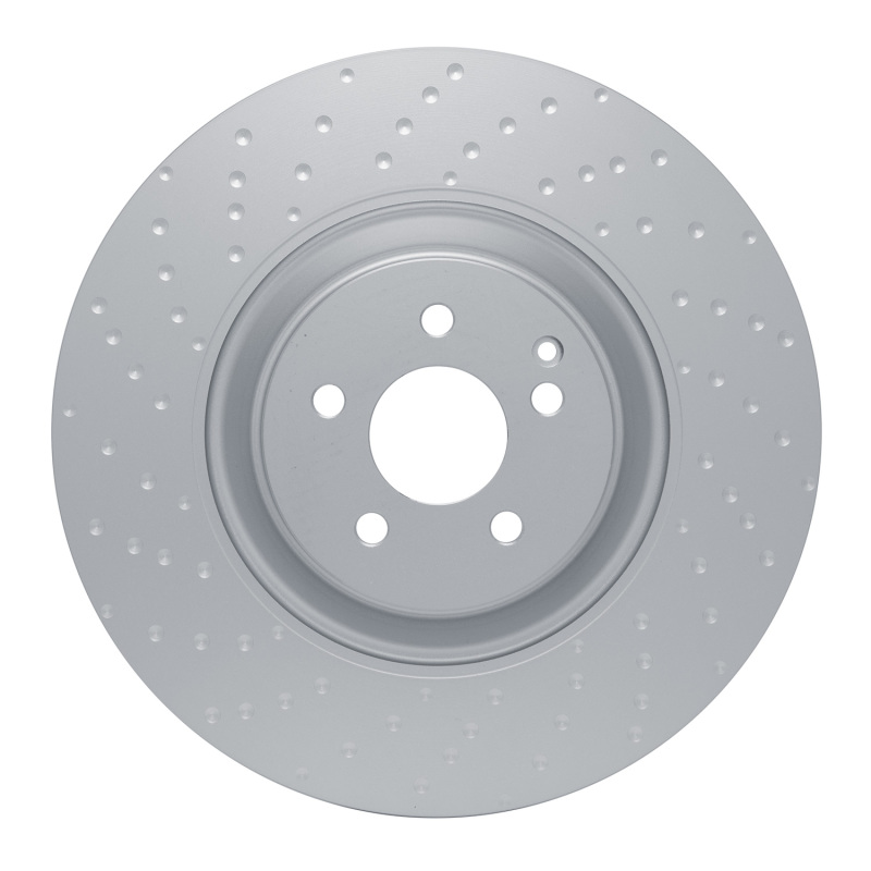Mercedes-Benz CL65 AMG Brake Rotor (1) - Front - DFC - Geomet Coated, Dimpled - `07-`14