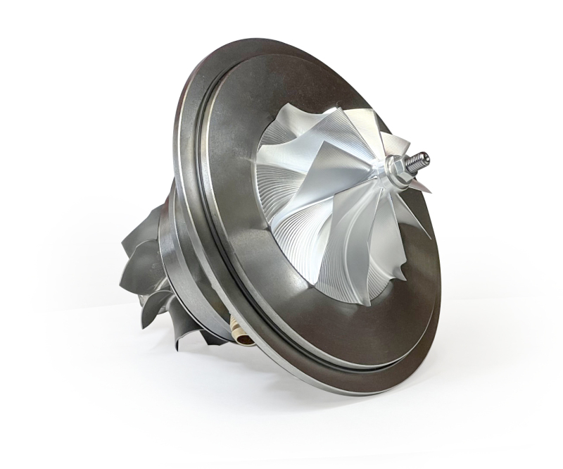 Kia Stinger Brake Kit - Front - DFC - Drilled & Slotted Rotors + Optimum OE Pads - Silver - `18-`22