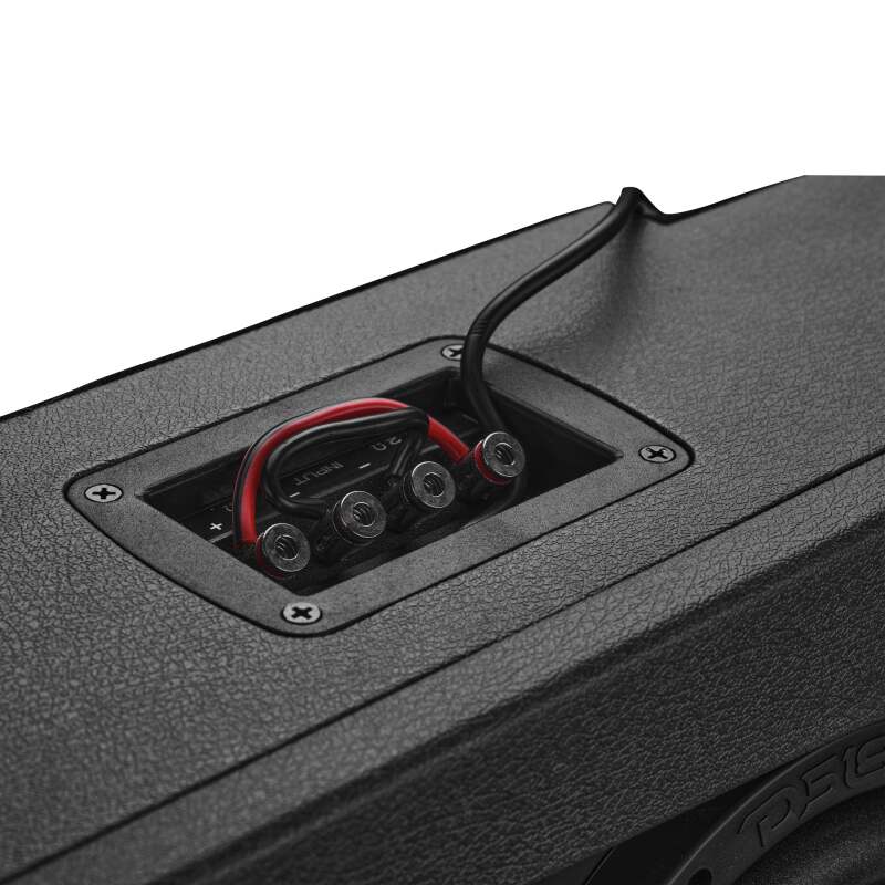 Jeep Gladiator Subwoofer Enclosures - Underseat - DS18 - 4 x 8in Subwoofers Included (ZR8.2D) - LED Lights - Black - `20-`27