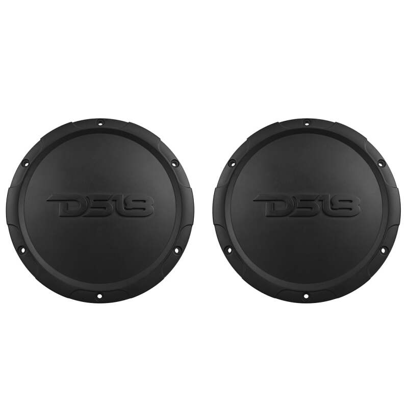 Polaris Slingshot Speaker Enclosures - Headrest - DS18 - SLG-HD6V2 with RGB LED Lighting - Matte Black - `15-`27