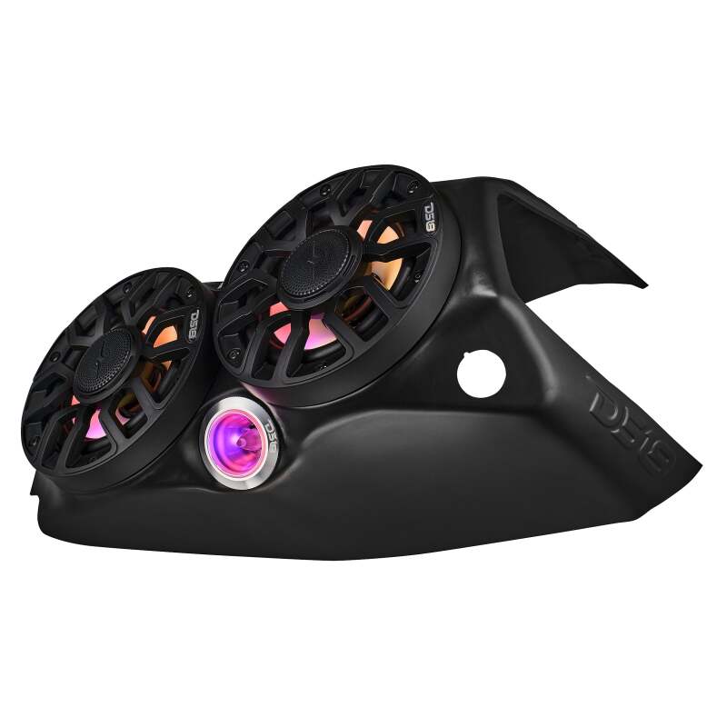 Polaris Slingshot Speaker Enclosure - DS18 - SLG-WFCC66LD with 6.5 in. waterproof speakers and RGB tweeters - `15-`27