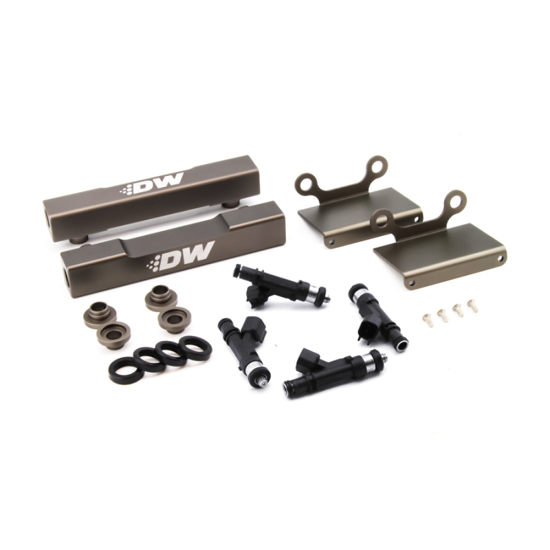 Subaru Legacy Fuel Rail Upgrade Kits - DeatschWerks - Side Feed to Top Feed Conversion Kit w/ 1000cc Injectors - `04-`06
