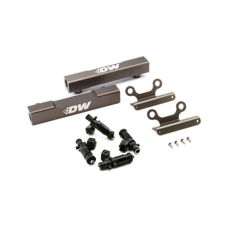 Subaru WRX STI Fuel Rail Upgrade Kit - DeatschWerks - Top Feed w/ 1200cc Injectors - `07-`15
