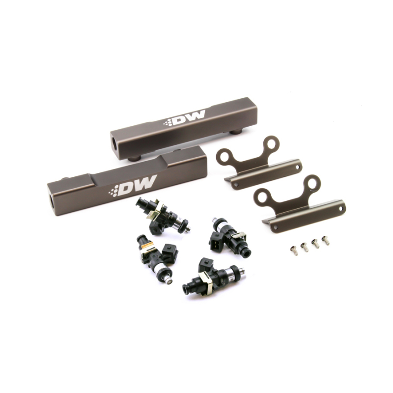 Subaru Legacy Fuel Rail Upgrade Kit - DeatschWerks - Top Feed w/ 1500cc Injectors - `07-`12