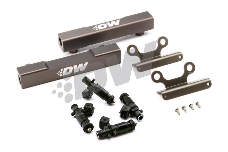 Subaru WRX STI Fuel Rail Upgrade Kit - DeatschWerks - Top Feed with 2200cc Injectors - `07-`15