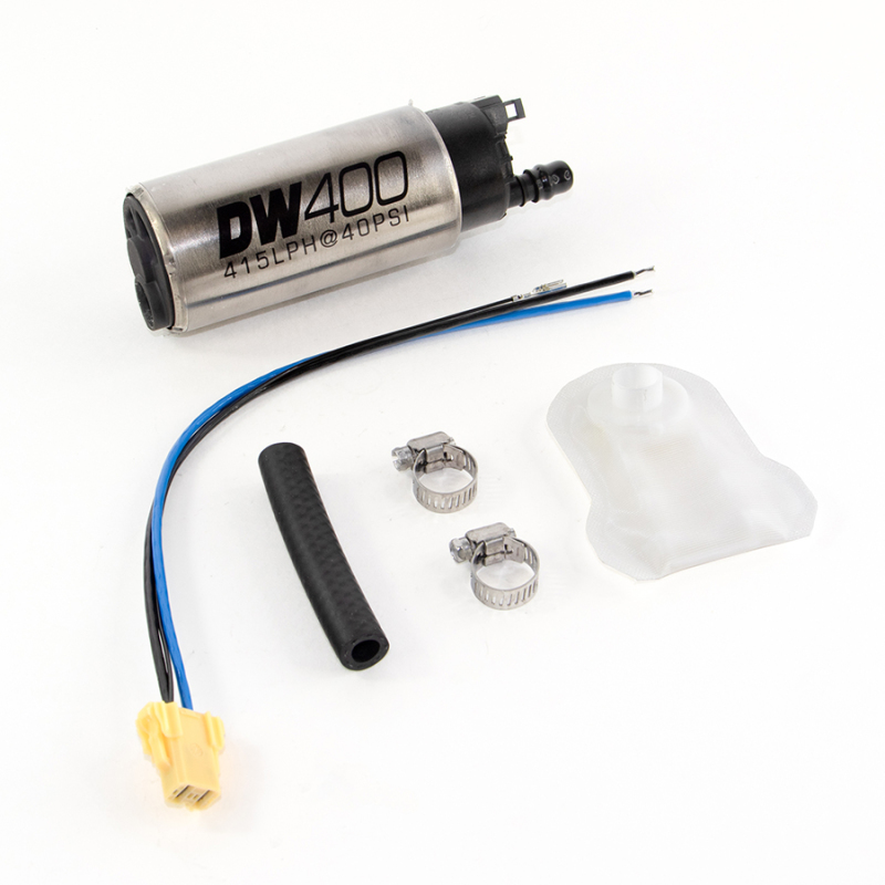 Subaru Legacy Fuel Pump - DeatschWerks - 415LPH DW400 In-Tank Fuel Pump w/ 9-1041 Install Kit - `90-`00