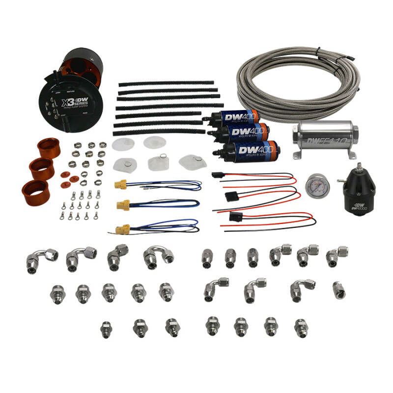 Ford F150 Fuel Pump Module Kit - DeatschWerks - X3 Series with Triple DW400 Pumps - `15-`27