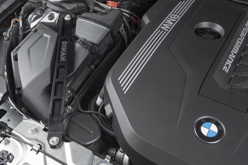 BMW 430i Strut Tower Braces - Front - Dinan - Black - `21-`26