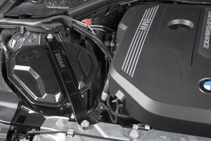 BMW 430i Strut Tower Braces - Front - Dinan - Black - `21-`26
