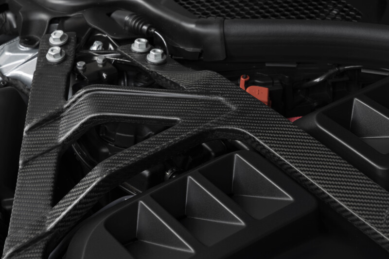 BMW M3 Strut Tower Brace - Dinan - G8x M3/M4 - Matte Carbon Fiber - `21-`26