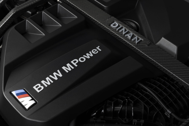 BMW M4 Strut Tower Brace - Dinan - G8x M3/M4 - Matte Carbon Fiber - `21-`26