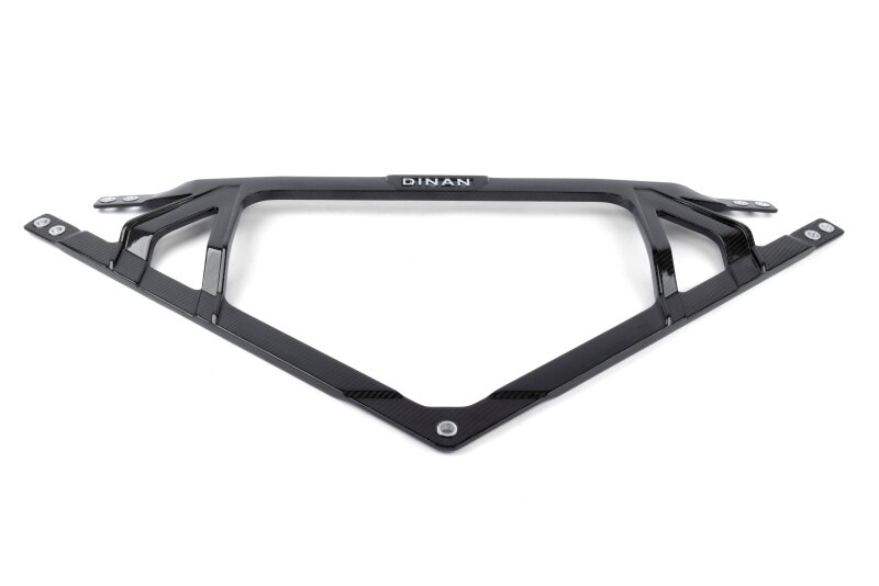 BMW M3 Strut Tower Brace - Dinan - Gloss Twill Carbon - Gloss Carbon Fiber - `21-`26