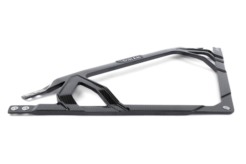 BMW M4 Strut Tower Brace - Dinan - Gloss Twill Carbon - Gloss Carbon Fiber - `21-`26