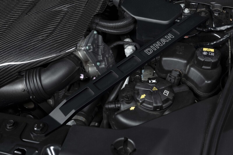 Toyota GR Supra Strut Brace Kit - Front - Dinan - Strut Tower Braces - Black - `19-`26
