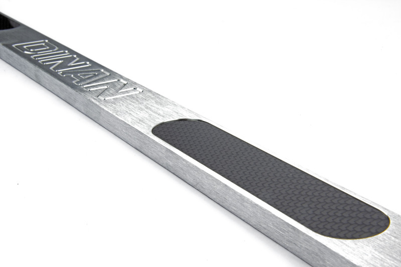 BMW M3 Strut Tower Brace - Front - Dinan - Brushed Aluminum with Carbon Fiber Inlays - `01-`06