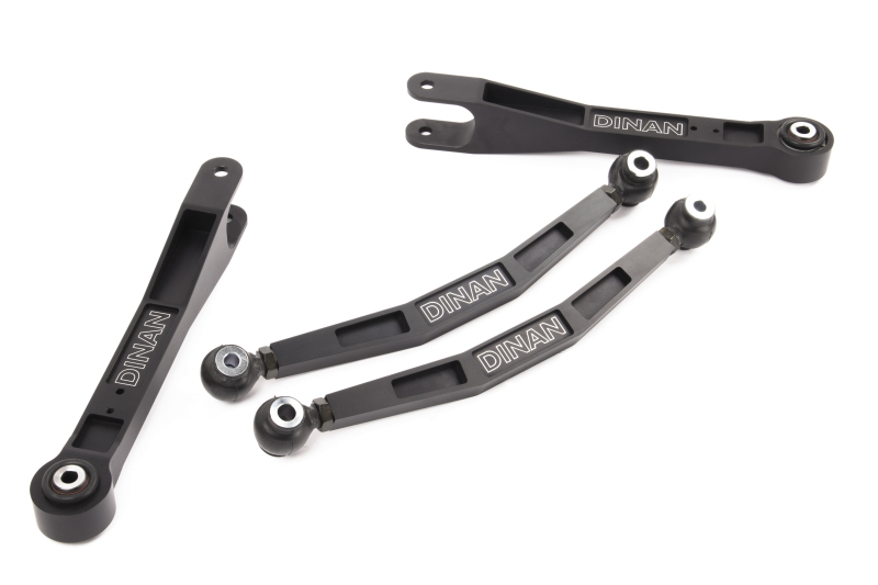 BMW M5 Suspension Links - Rear - Dinan - Teflon-lined Machined Steel Rod Ends - Black - `18-`25