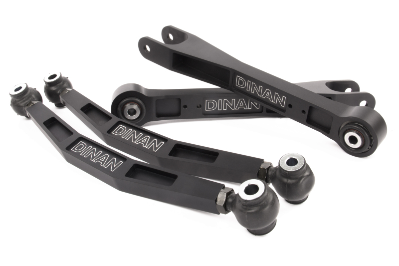 BMW M5 Suspension Links - Rear - Dinan - Teflon-lined Machined Steel Rod Ends - Black - `18-`25