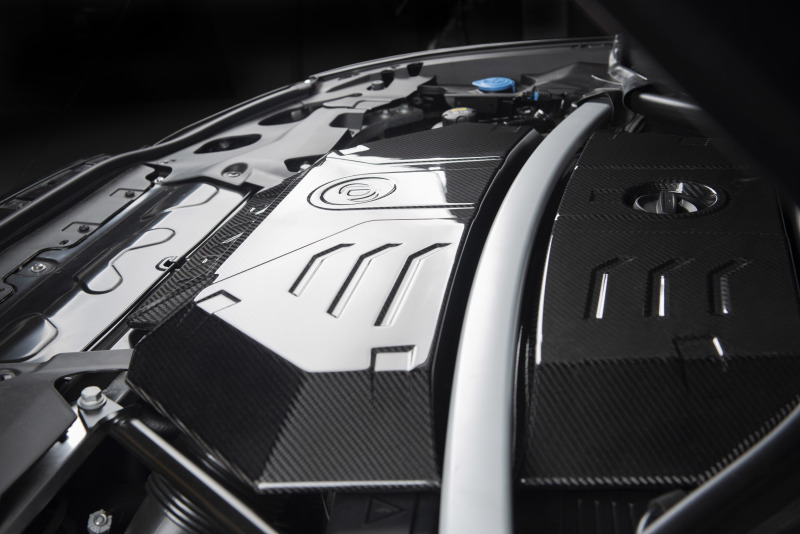 BMW X3 M Engine Cover - Dinan - 2x2 Carbon Fiber - Carbon Fiber - `20-`25