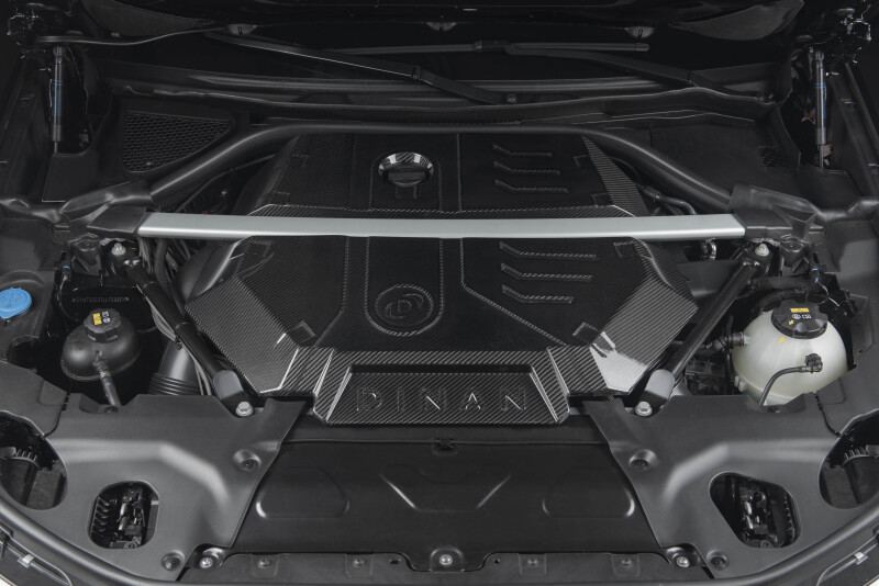 BMW X3 M Engine Cover - Dinan - 2x2 Carbon Fiber - Carbon Fiber - `20-`25