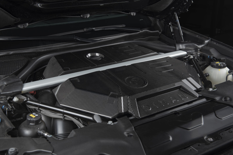 BMW X3 M Engine Cover - Dinan - 2x2 Carbon Fiber - Carbon Fiber - `20-`25