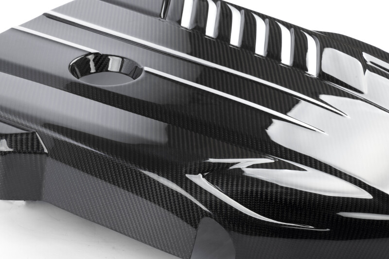 Toyota GR Supra Engine Cover - Dinan - Premium Carbon - Carbon Fiber - `20-`26