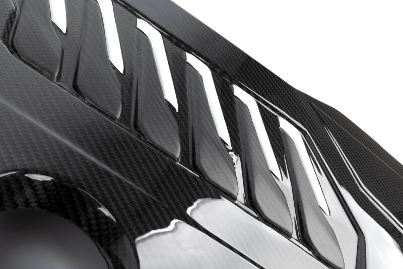 BMW X3 M40i Engine Cover - Dinan - Gloss Twill Carbon Fiber - Gloss Carbon Fiber - `20-`26
