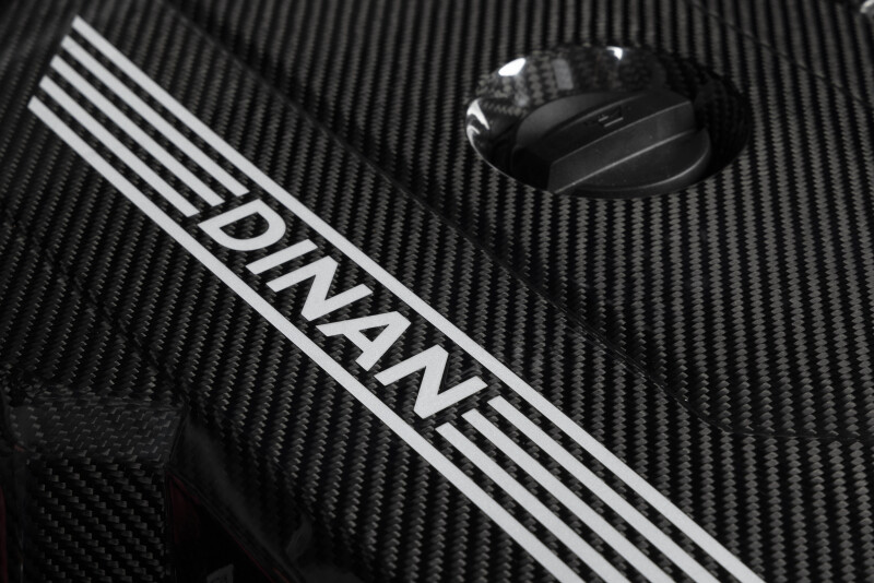 BMW X4 M40i Engine Cover - Dinan - Gloss Twill Carbon Fiber - Gloss Carbon Fiber - `20-`26