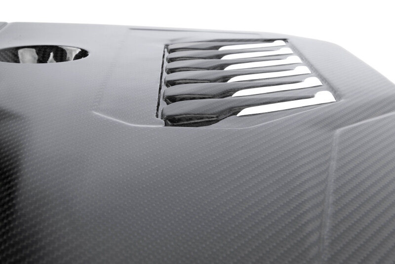 BMW Z4 M40i Engine Cover - Dinan - Gloss Twill Carbon Fiber - Gloss Carbon Fiber - `19-`26
