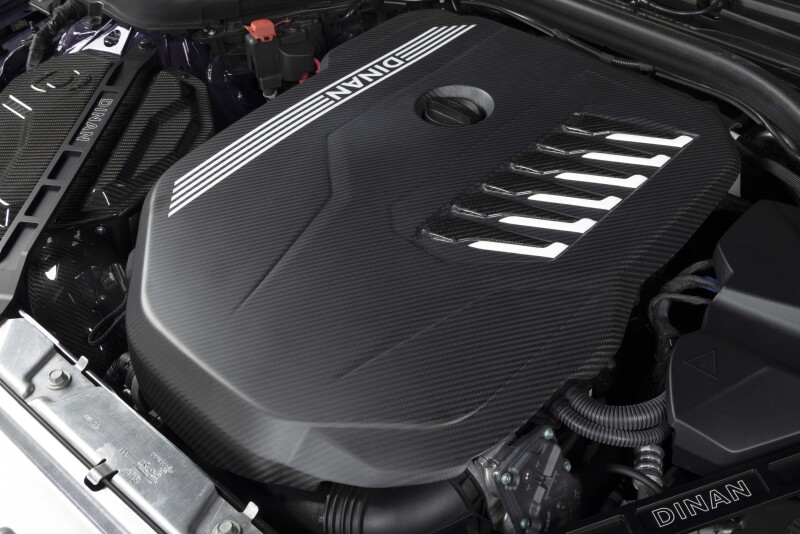 BMW X4 M40i Engine Cover - Dinan - Matte Carbon Fiber - `20-`26