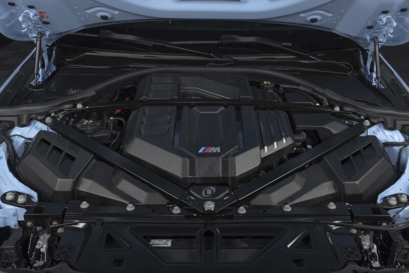 BMW M3 Competition Engine Cover - Dinan - Carbon Fiber S58 - Matte-Gloss - `21-`26