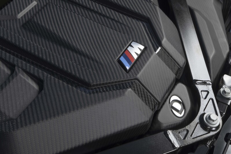 BMW M4 Engine Cover - Dinan - Carbon Fiber S58 - Matte-Gloss - `21-`26