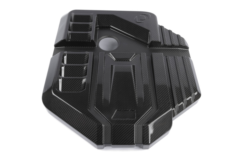 BMW M3 Engine Cover - Dinan - Carbon Fiber S58 - Gloss-Matte Carbon Fiber - `21-`26