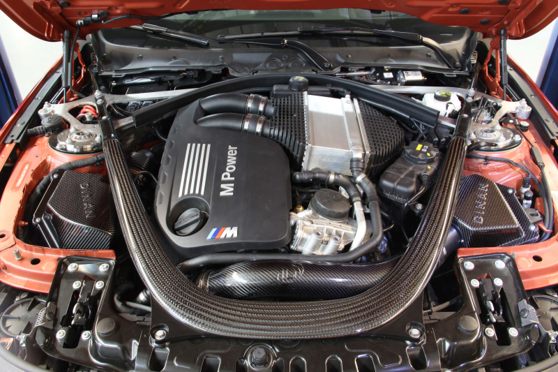 BMW M4 Performance Air Intake - Dinan - Carbon Fiber - `15-`21