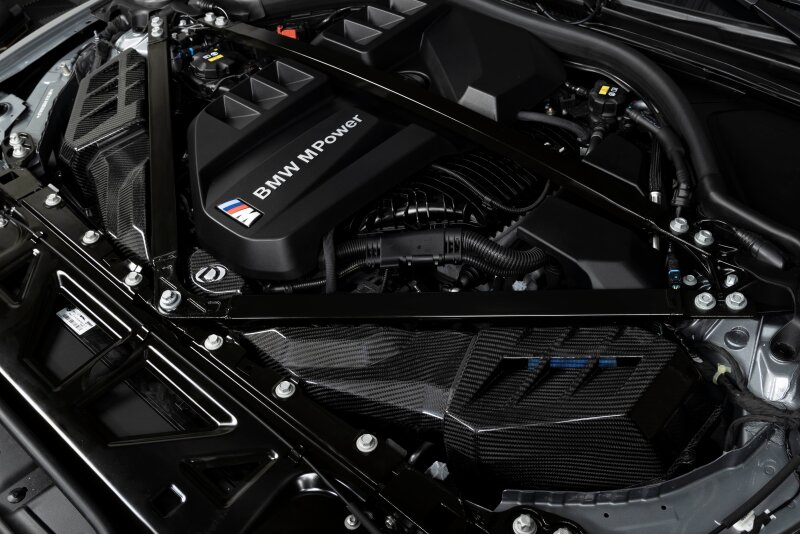 BMW M2 Performance Air Intake - Dinan - G8x M3/M4 - Gloss Carbon Fiber - `21-`26