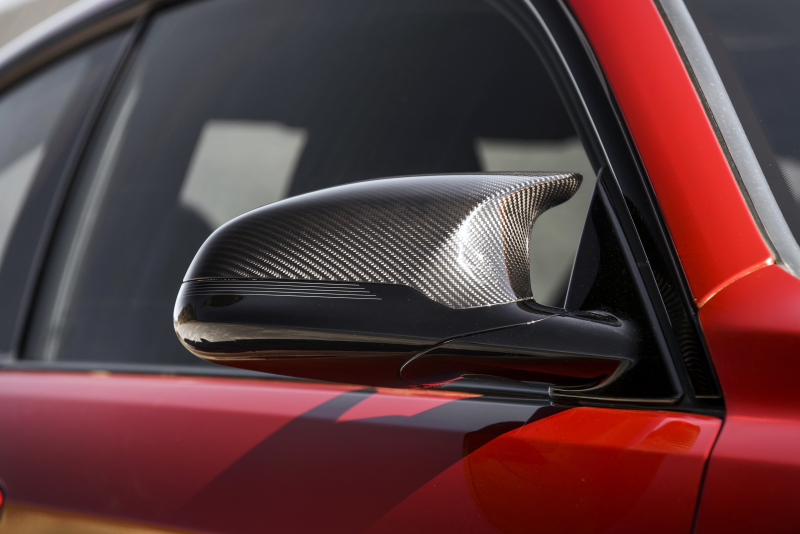 BMW M3 Mirror Covers - Dinan - Carbon - Carbon Fiber - `15-`18