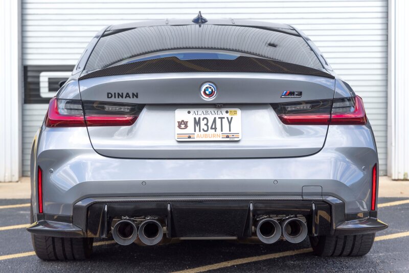 BMW M3 Spoiler - Rear - Dinan - Carbon Fiber - G80 - Carbon Fiber - `21-`26