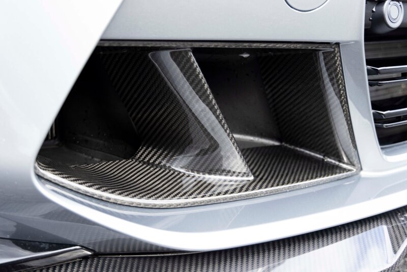 BMW M3 Air Inlets - Dinan - Glossy, 2x2 Gloss Twill - Carbon Fiber - `21-`26