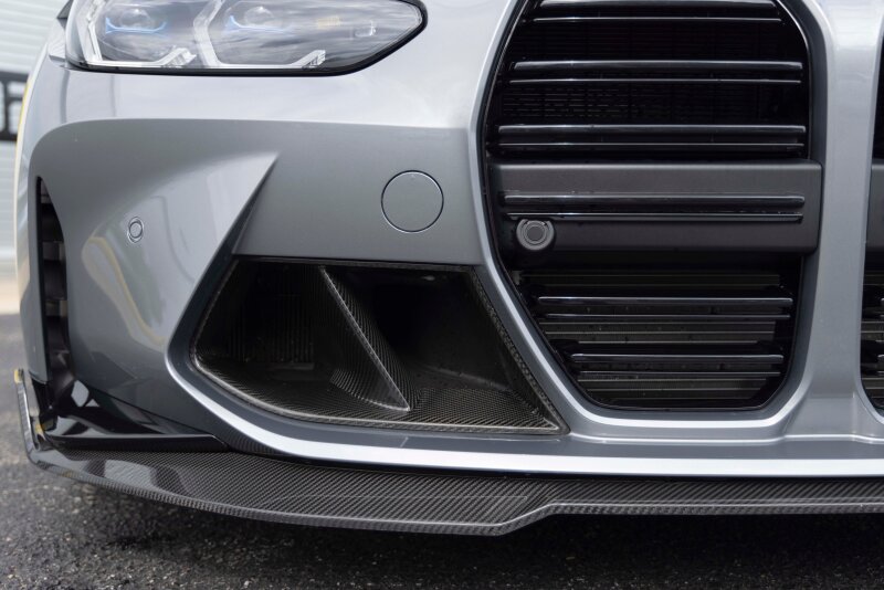 BMW M4 Air Inlets - Dinan - Glossy, 2x2 Gloss Twill - Carbon Fiber - `21-`26