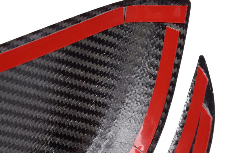 BMW M2 Mirror Covers - Dinan - Clear-coated Carbon, 2x2 Gloss Twill - Carbon Fiber - `21-`26