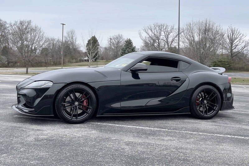Toyota GR Supra Front Lip - Dinan - Premium Carbon - Carbon Fiber - `20-`26