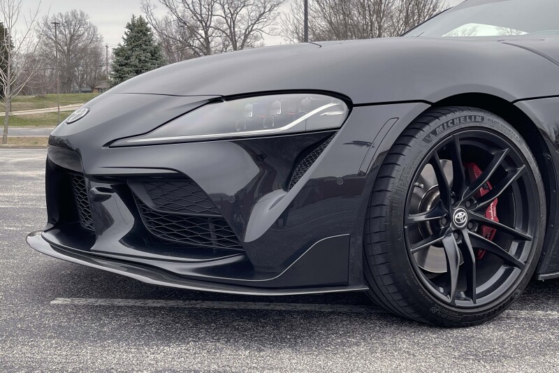 Toyota GR Supra Front Lip - Dinan - Premium Carbon - Carbon Fiber - `20-`26