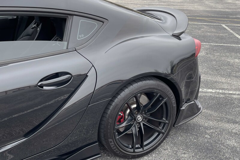 Toyota GR Supra Rear Deck Spoiler - Dinan - Premium Carbon Trunk Spoiler - Carbon Fiber - `20-`26