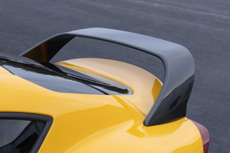 Toyota GR Supra Rear Spoiler - Dinan - High-Rise - Carbon Fiber - `20-`26