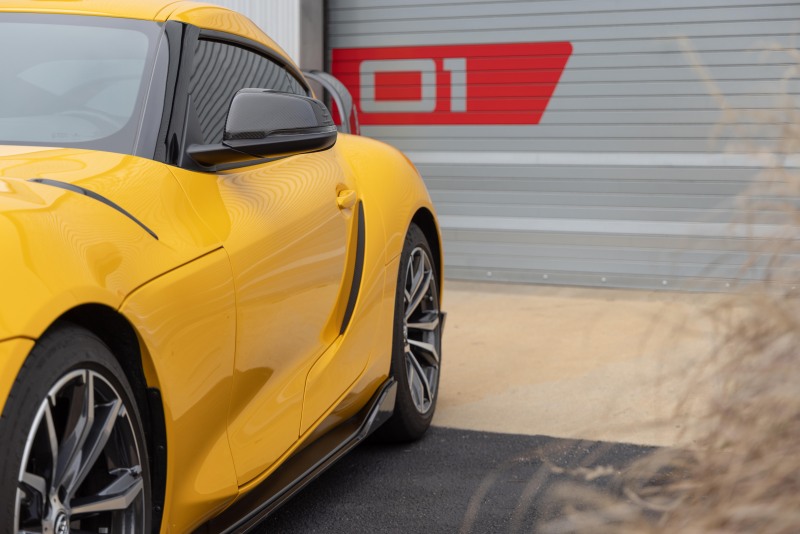 Toyota GR Supra Mirror Covers - Dinan - Carbon Fiber - A90/A91 - Carbon Fiber - `20-`26