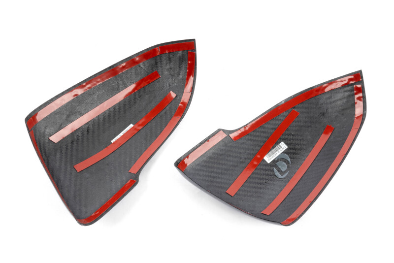 Toyota GR Supra Mirror Covers - Dinan - Carbon Fiber - A90/A91 - Carbon Fiber - `20-`26
